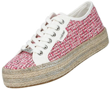 Rieker Halbschuh Sneaker pink 94000-31 Plateau Freizeit