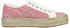 Rieker Halbschuh Sneaker pink 94000-31 Plateau Freizeit