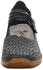Rieker Komfort Slipper blau