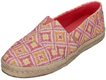 TOMS Shoes Espadrilles orange pink offwhite 16184086