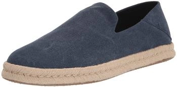 TOMS Shoes Navy Santiago Recycled Cotton Canvas