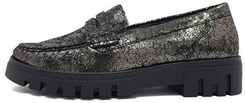Waldläufer H-Serena Damenschuhe Halbschuhe Slipper Metallic Freizeit