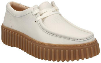 Clarks Torhill Bee Off White Schnürschuh