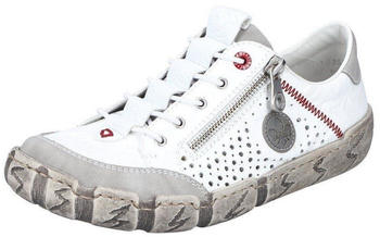 Rieker Halbschuhe wei&szlig; 1120010