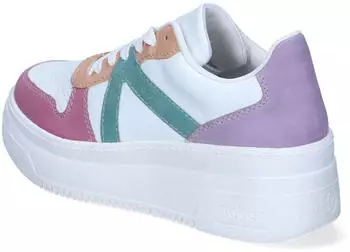Rieker Plateau Sneaker weiß bunt Pastell M7814-90 – Komfort und Funktionalität in Einem