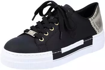 Rieker Sneaker schwarz gold N4931-00