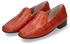 Sioux Mokassins Loafer Slipper CORDERA orange Glattleder
