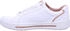 Jana Shoes Sportlicher Schnürer weiß
