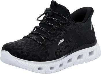 Rieker Sneaker Slipper schwarz M6066-01 Rieker Sneaker Slipper schwarz M6066-01