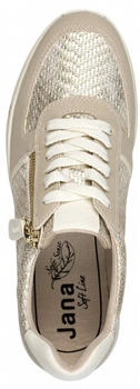Jana Shoes Softline Weite H Damen Schnürer beige – Optimaler Tragekomfort für anspruchsvolle Füße