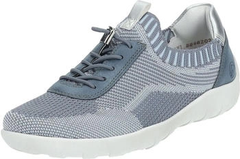 Remonte Dorndorf Damen Slipper R3518 jeans-ciel adria silber