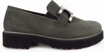 Semler Elena Nubukina Damen Slipper grau