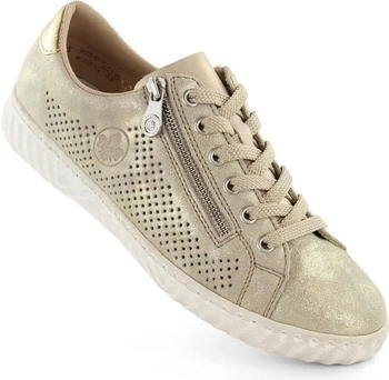 Rieker Sportlicher Schnürschuh gold