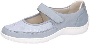 Waldläufer HENNI Riemchenballerina hellblau silberfarben Waldläufer HENNI Riemchenballerina hellblau silberfarben