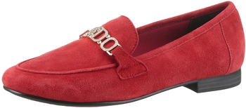 Marco Tozzi Loafer Blockabsatz rot