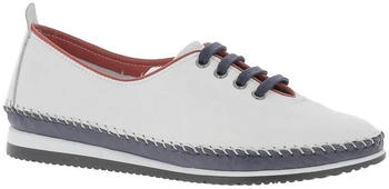 Andrea Conti 1887800 Damen Slipper Mokassins wei&szlig;