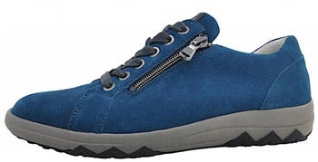 Waldläufer H-Teresa Damen Schnürer blau schwarz Waldläufer H-Teresa Damen Schnürer blau schwarz