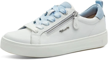Tamaris Schnürschuhe weiß blau