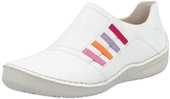 Rieker Damen Slipper 52560 weiss