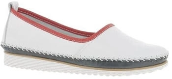 Andrea Conti Damen Hausschuh weiß rot dunkelblau 0023661