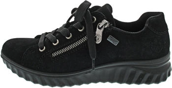 Rieker Leder Halbschuh Schn&uuml;rschuh schwarz 59000-00 TEX-Membrane
