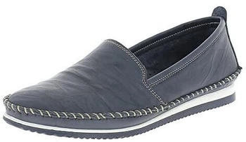 Andrea Conti Damen Leder Slipper 1889601 blau