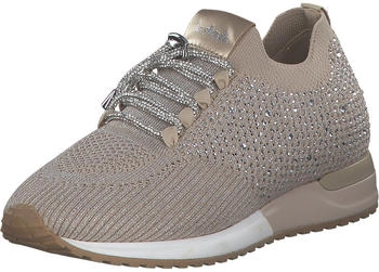 La Strada Damen Schnürschuh hellbraun transparent