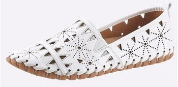Gemini Slipper GEMINI Glattleder weiß 40528545