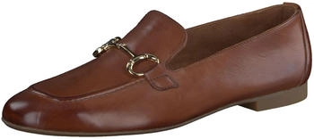 Paul Green Glattleder Slipper Cognac