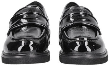 Maripè Slipper Mokassin MIREA lack brush schwarz