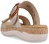 Remonte Dorndorf Slipper beige kombi