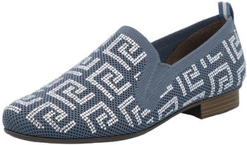 Rieker 51953 Slipper blau schwarz