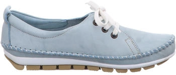 Gemini 311278-01 Damen Schnürschuhe Leder blau schwarz