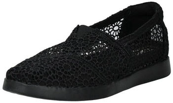 TOMS Shoes Textil Slipper schwarz