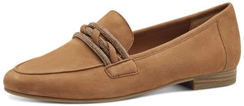Marco Tozzi Slipper Blockabsatz Loafer Businessschuh Schlupfschuh Zierriegel braun hellbraun Marco Tozzi Slipper Blockabsatz Loafer Businessschuh Schlupfschuh Zierriegel braun hellbraun