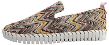 La Strada Damen Slipper blau schwarz