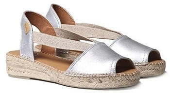 Toni Pons Espadrille ETNA Leder silber