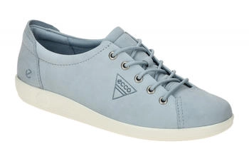 Ecco Damen Schnürschuhe blau dustyblue 02434