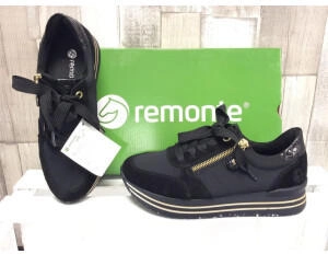Remonte Dorndorf Halbschuh schwarz