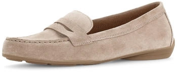 Gabor Mokassin beige 64 200 Rauleder