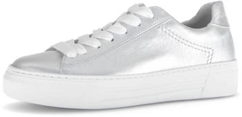 Gabor Low-Top Sneaker Moderate Mehrweite G silber