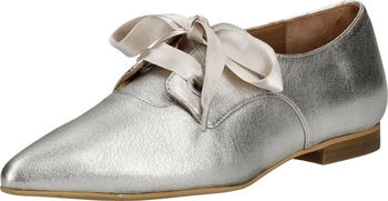 Fly London Leder Halbschuhe silber