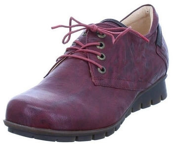 Think Menscha Schnürschuh ohne Absatz rot