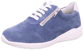 Solidus Kyle Halbschuh Leder Sneaker velour glory jeans silver