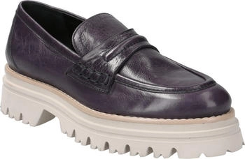Maripè Slipper Mokassin TIZIANA Glattleder blau