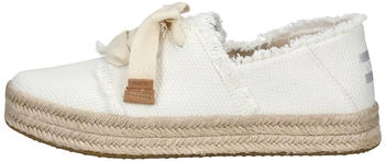 TOMS Shoes Textil Espadrille wei&szlig;