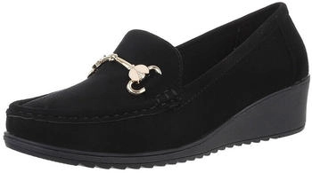 Ital Design Komfortable Loafers 89319177 schwarz