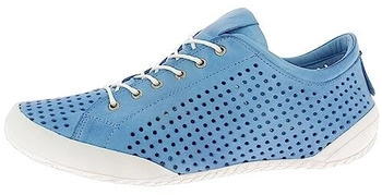 Andrea Conti Damen Schnürschuh Leder perforiert 0345767 blau