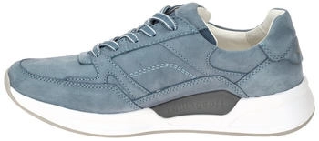 Gabor Rollingsoft blau sportliche Schnür-Halbschuhe 66 958