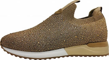 La Strada Slipper in gold